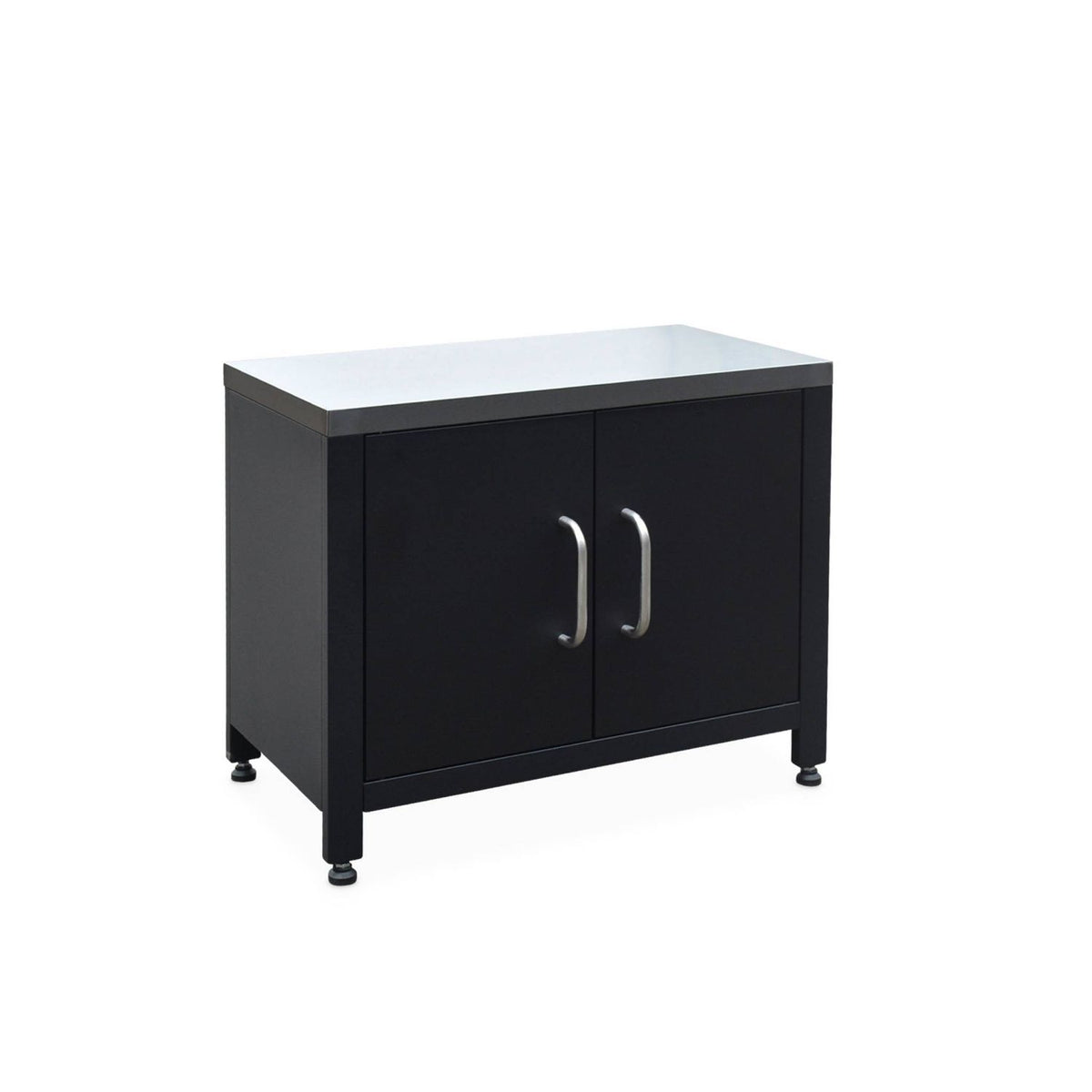 Outdoor Kitchen of Steel, 80cm, Black
