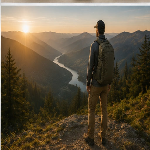 Evermonta Compact Hiking Gear Pack
