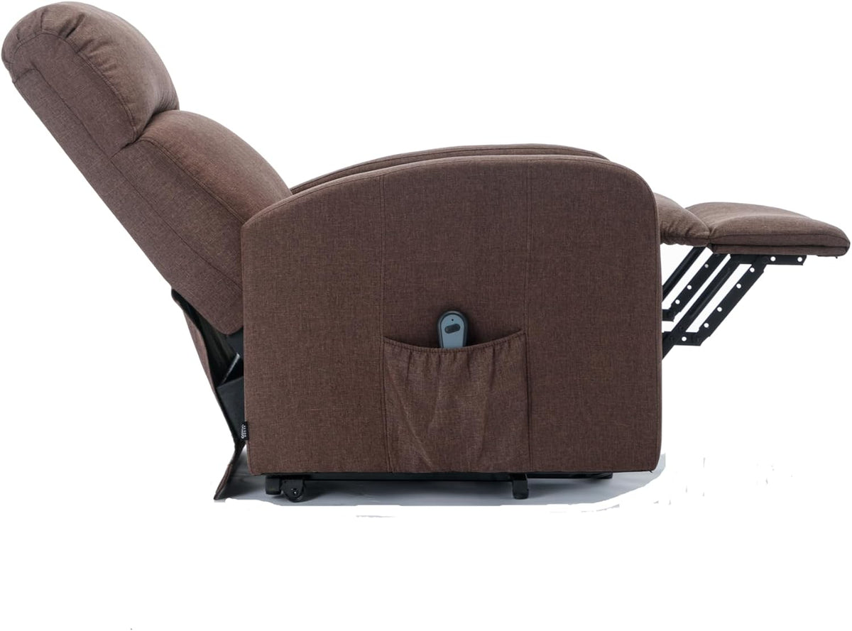 Astan Hogar Relaxing Chair with Self-Help Function (People Lifting), Electric Recliner, Fabric Upholstery, Premium Plus Model AH-AR30630NG
