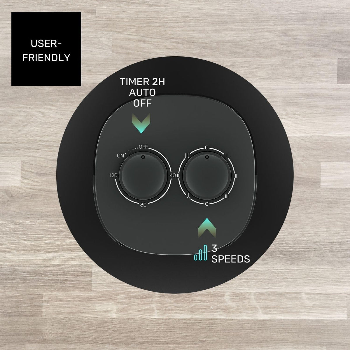 Taurus Tower Fan - New Babel 50W, Height 86 cm