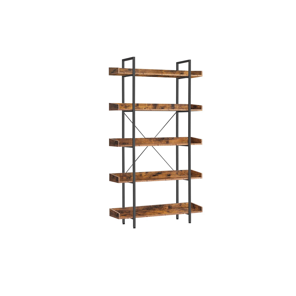 Stairs, 5-floor shelf