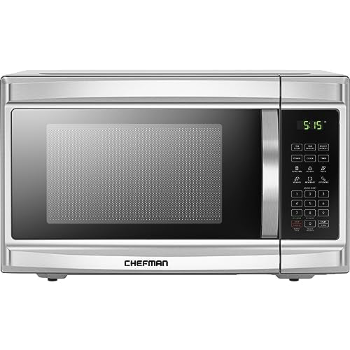 Chefman Encimera Microwave Stainless Essentials