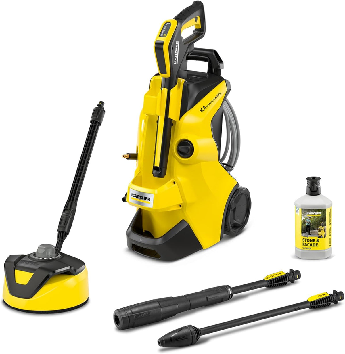 Kärcher Hydro-cleaner K 4 Power Control, pressure: 130 bar, flow: 420 l / h, performance: 30 m ² / h, water filter, 11.5 kg, high pressure gun and hose, turbo nozzle, pulverizer