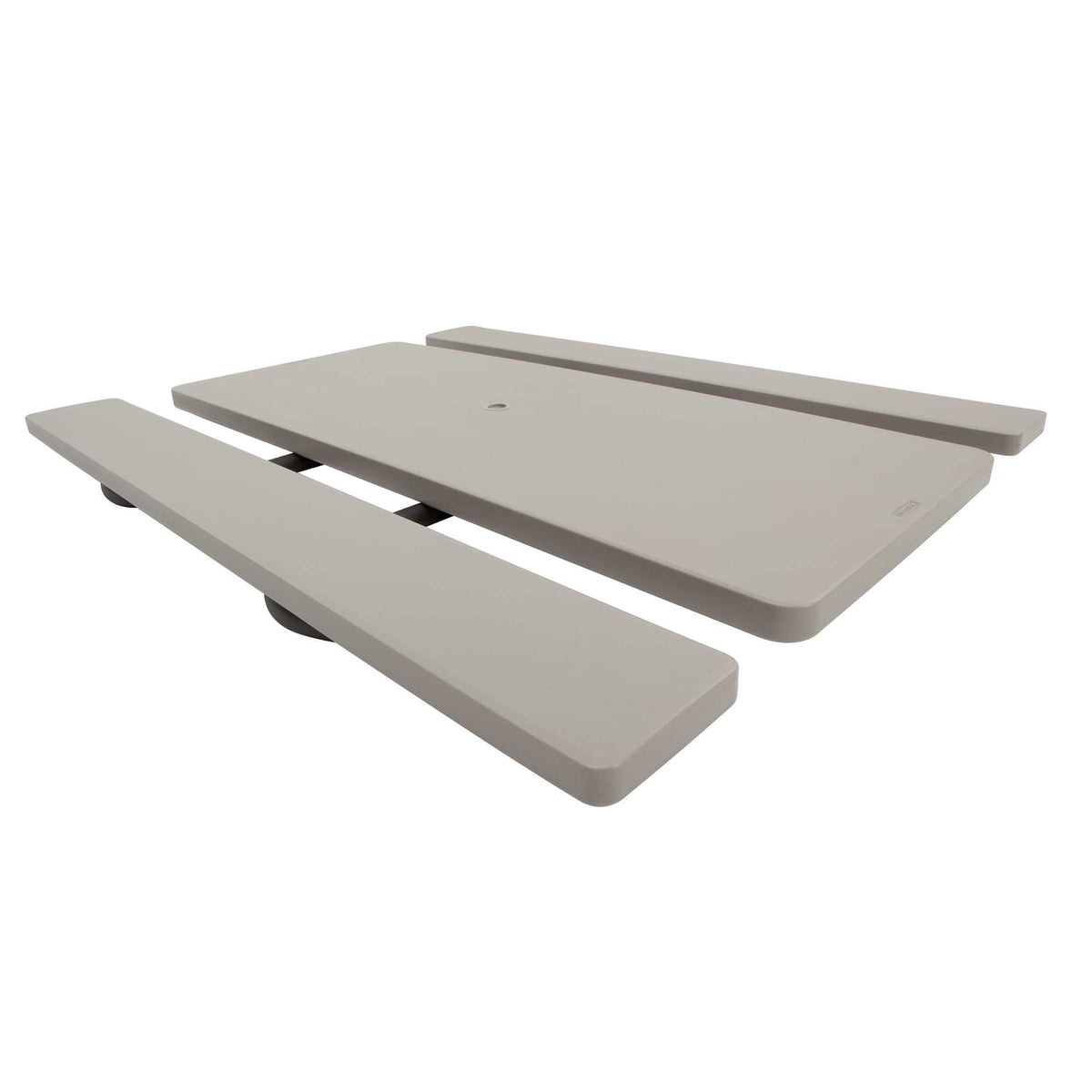 Lifetime Plegable 6-foot Picnic Table, Yeso Color (Putty), 22119