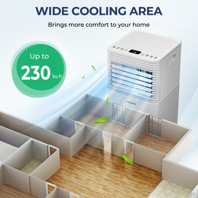 Portable Air Conditioning 3 in 1 of 8000 BTU with Dehumidifier and Fan Mode