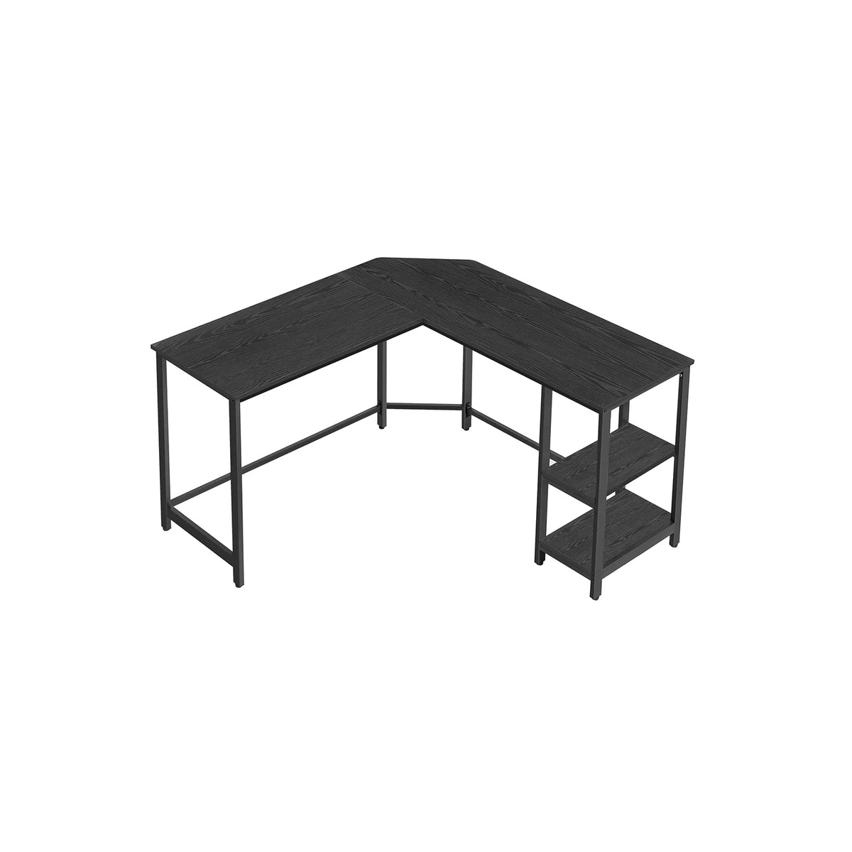 L-shaped corner computer desk with Games Stationers