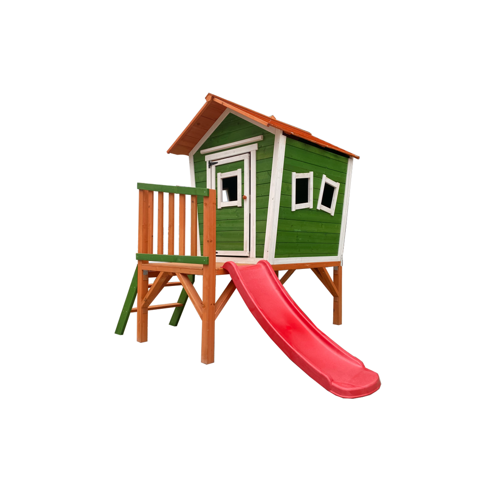 Child Timber Casita Diversity Verde - Child Timber Casita Ideal for Outdoor or Interior with Fsc ® Certificate