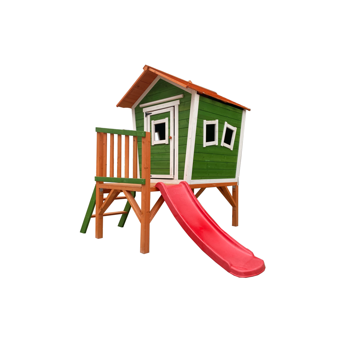 Child Timber Casita Diversity Verde - Child Timber Casita Ideal for Outdoor or Interior with Fsc ® Certificate