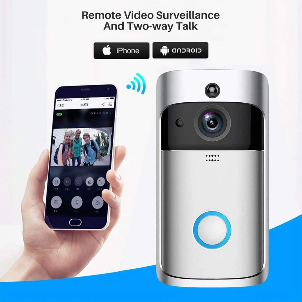 Smart Door Timber with Wireless Camera