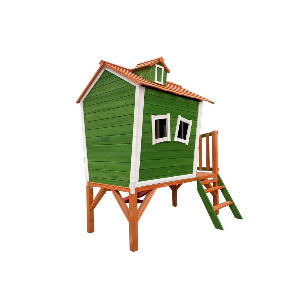 Child Timber Casita Diversity Verde - Child Timber Casita Ideal for Outdoor or Interior with Fsc ® Certificate
