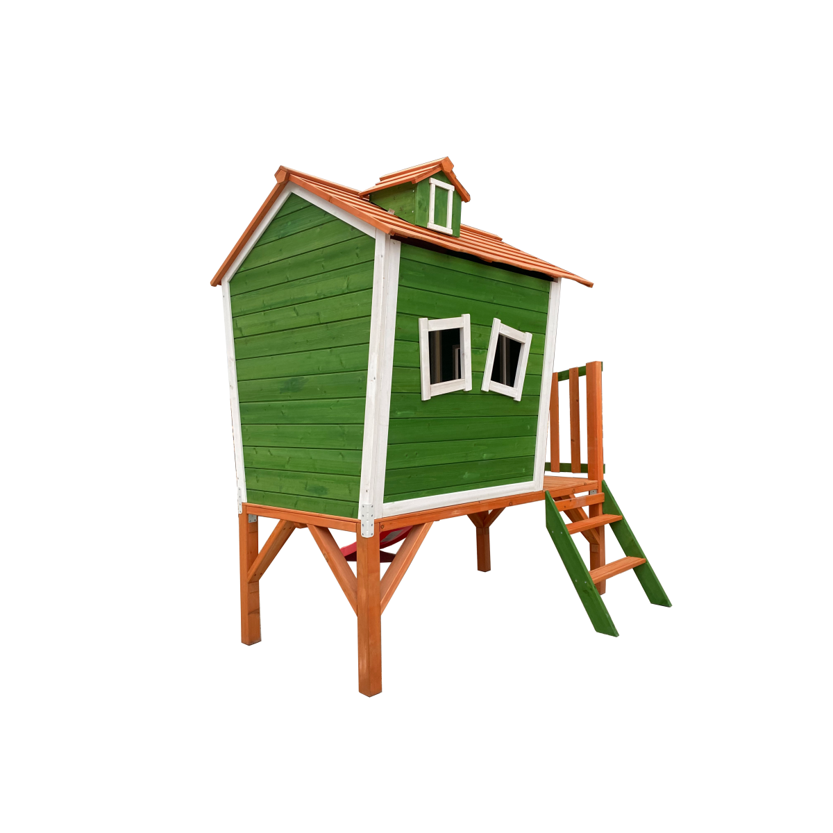 Child Timber Casita Diversity Verde - Child Timber Casita Ideal for Outdoor or Interior with Fsc ® Certificate