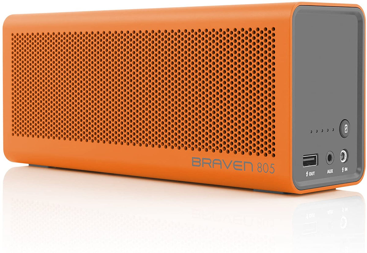 Portable Wireless Bluetooth loudspeaker 805 [18 Hours of Reproduction] with 4400 mAh Integrated External Battery