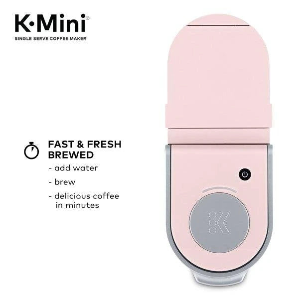 Keurig - K-Mini one-serving coffee maker for K-Cup capsules - Dusty Rose