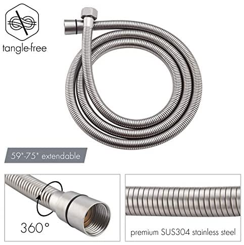 KES Shower System with 12-inch Rainhead Shower
