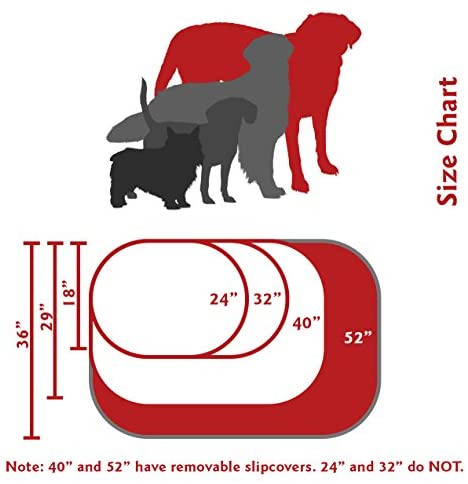 Majestic Pet Villa Bed for Bagel Dogs - 124; Donut-shaped Calming Bed, Multiple Tongs and Colors