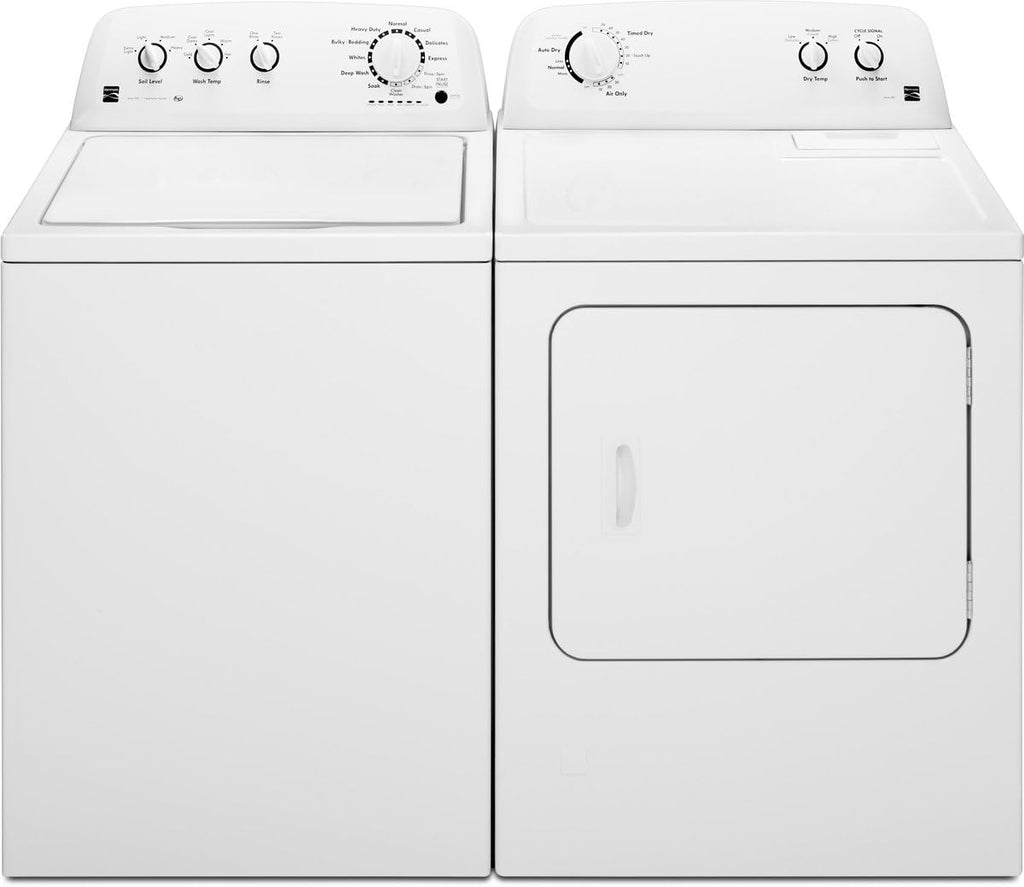 Kenmore 29 "Border Load Electric Dryer with Arrugas Protection and Total 7.0 foot Cubic, White