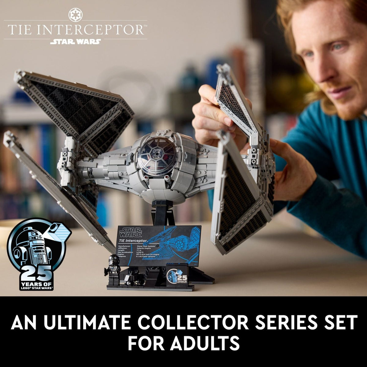 LEGO – Star Wars Ultimate Collector Series TIE Interceptor Model Set 75382