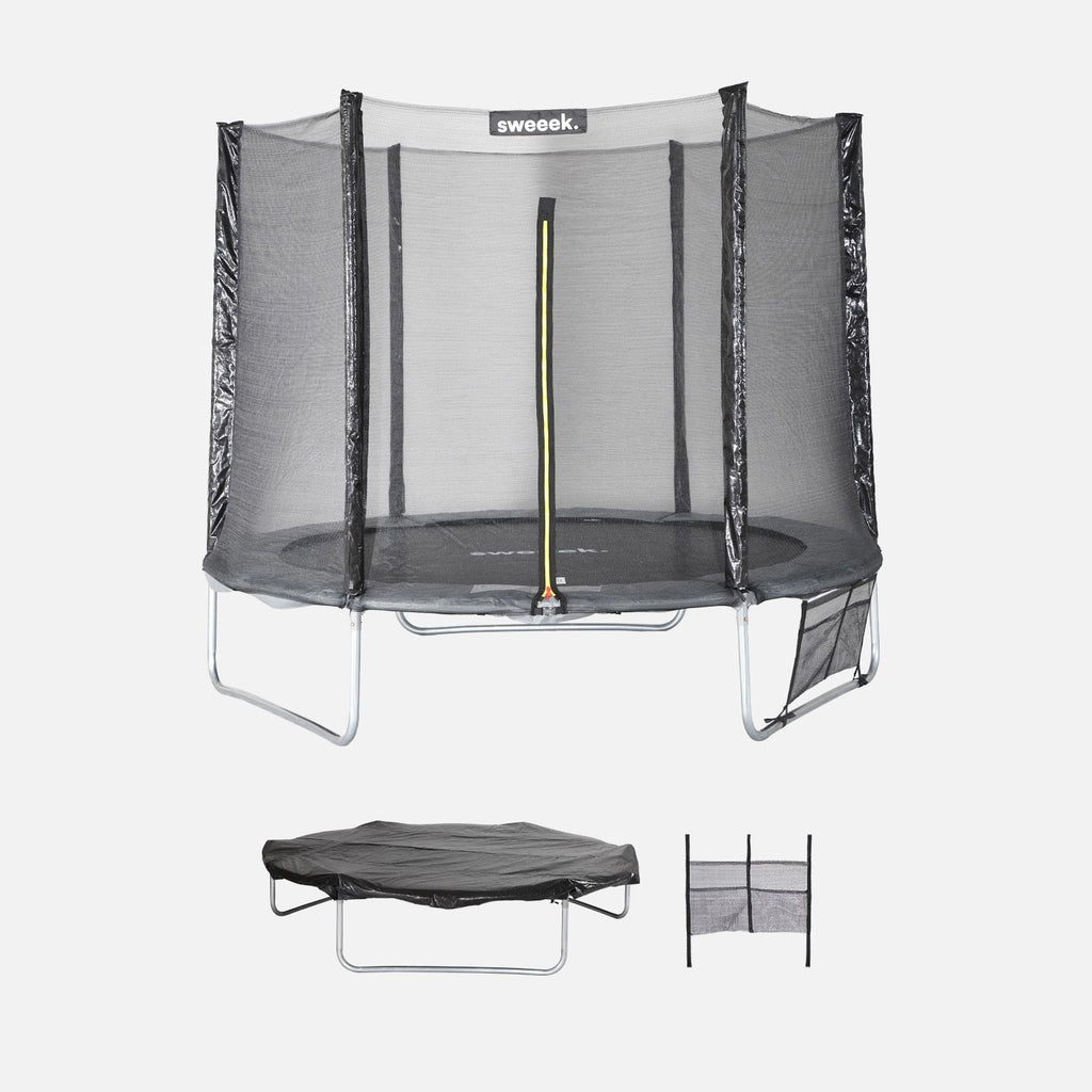 Elastic Bed With Pack Accessories, 250cm, Grey