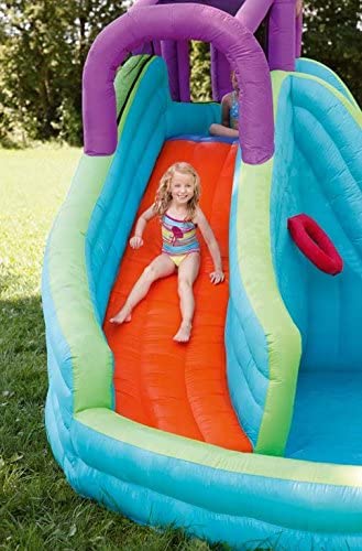 Little Tikes Slam'n Curve Slide, Multicolor