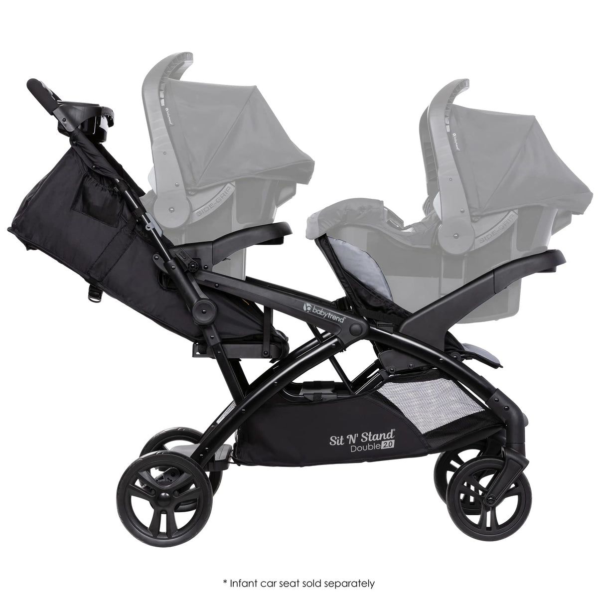 Baby Trend Stroller Harness Compartment