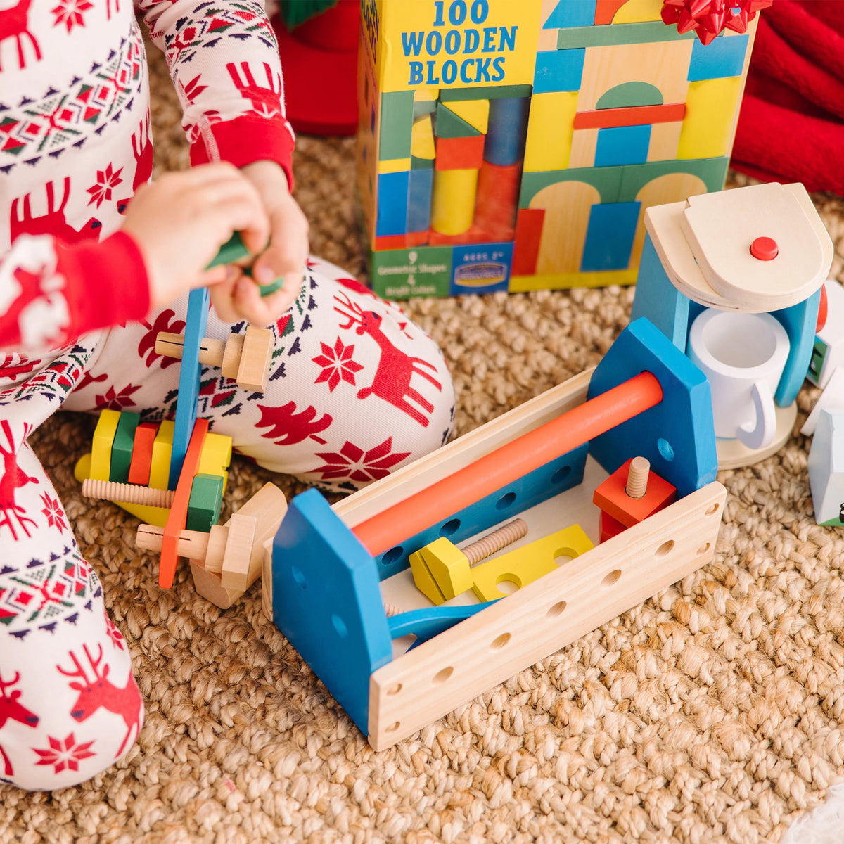 Melissa & Doug 100 Wood Blocks