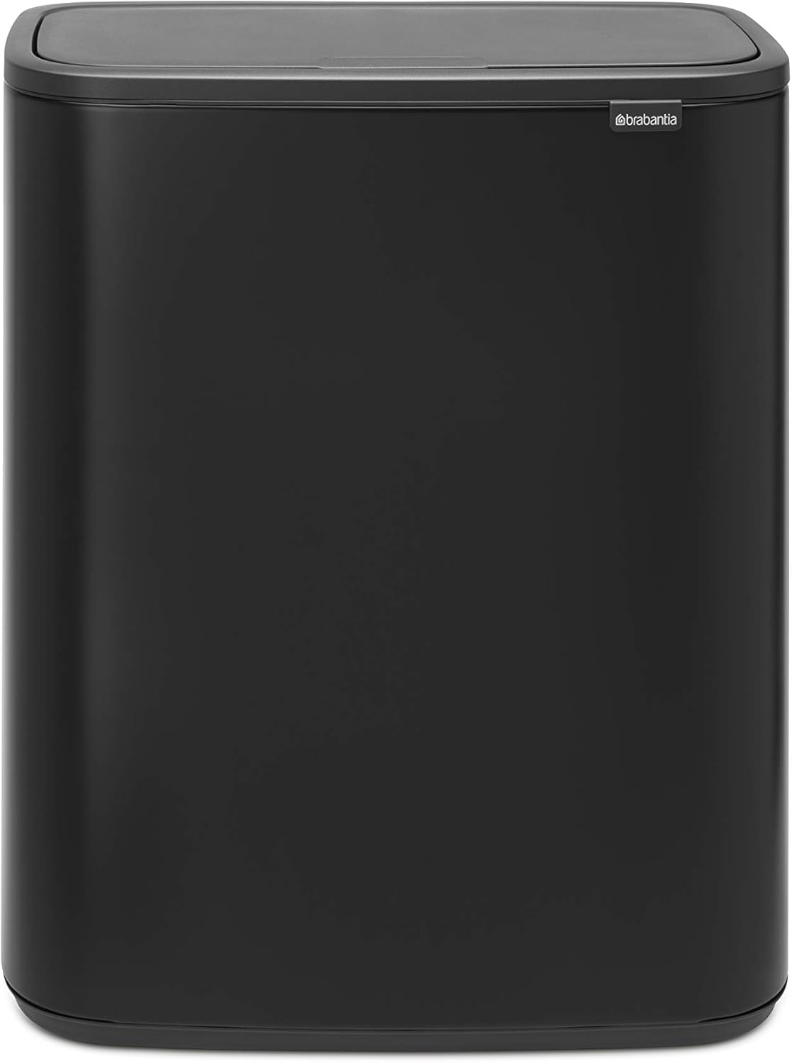 Brabantia Dustbin, Matte Steel, Anti-Fingerprint, 2 x 30 L