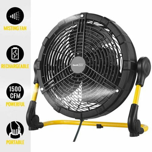 12-inch Wireless Air Geek External Floor Fan - Nebulization function