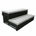 Leisure Accens Stairs with Storage compartment for 36-inch Patio Jacuzzi