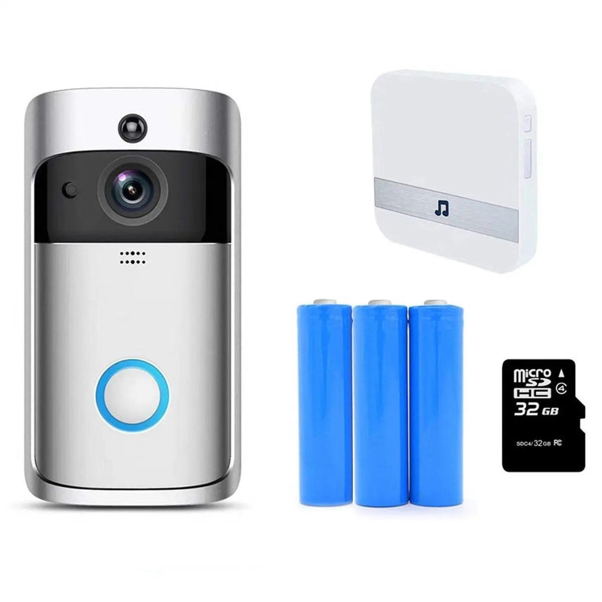 Smart Door Timber with Wireless Camera