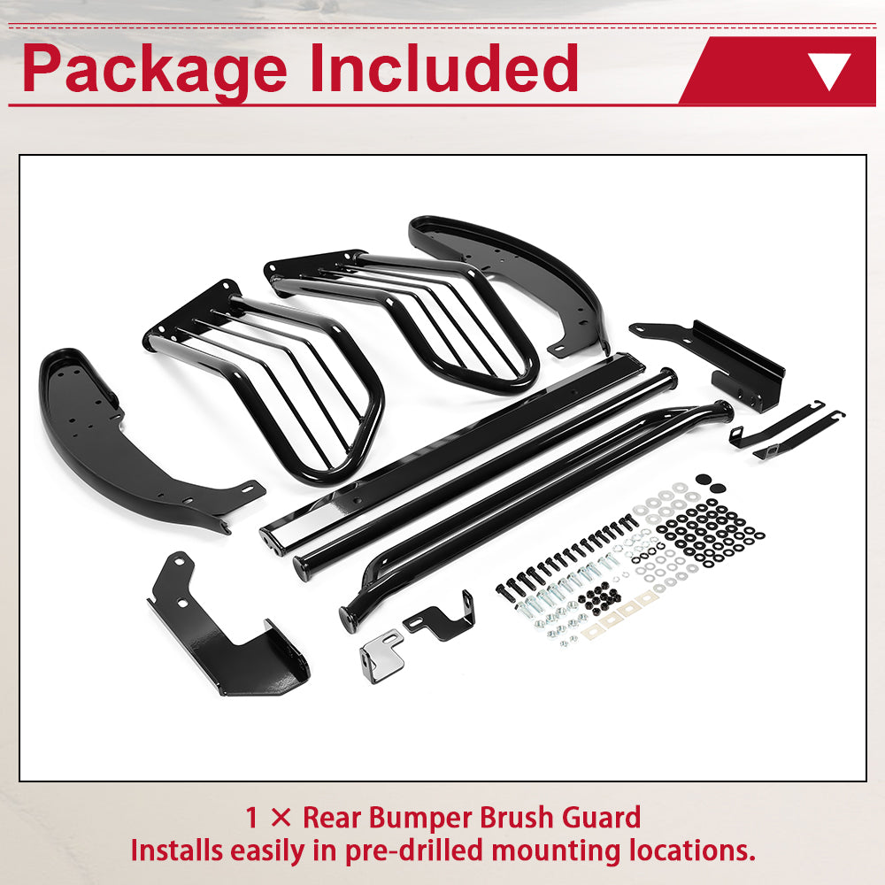 Rejilla Protector and Front Kojem Black Steel Pumps for Toyota Tundra 2000- 06 and Sequoia 2001- 04