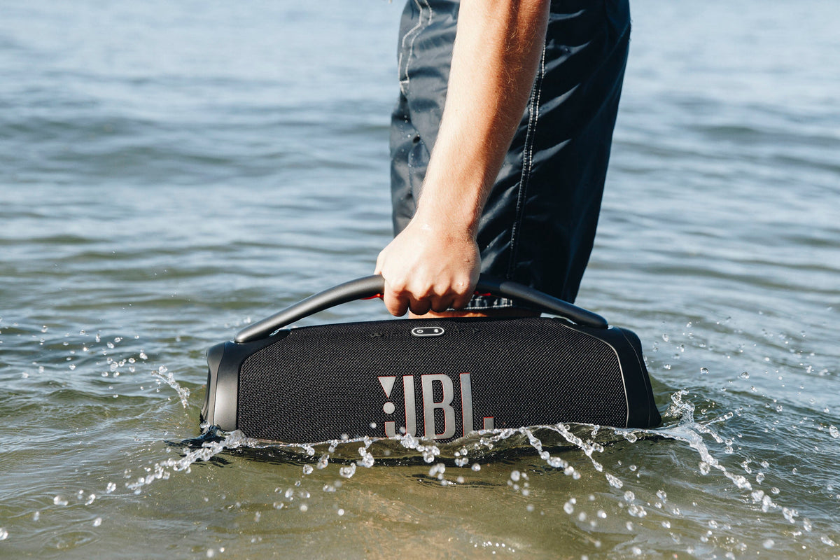 JBL - Boombox3 Portable Bluetooth speaker - Black