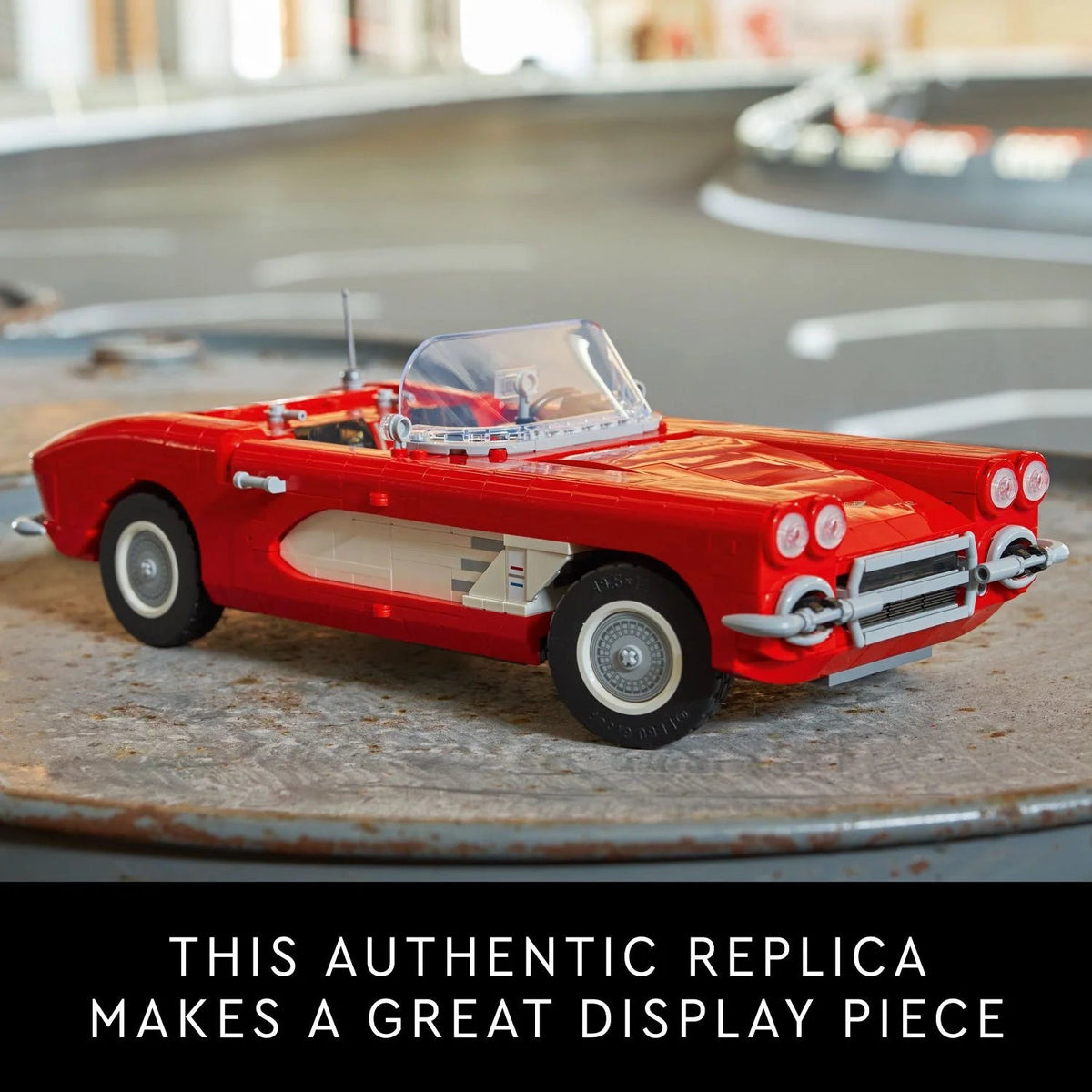LEGO Icons Corvette 10321 - Classic Car Building Set for Adults, Gift Idea for Classical Autos Lovers, Build and Exhibe this Replica of an American Auto Icon