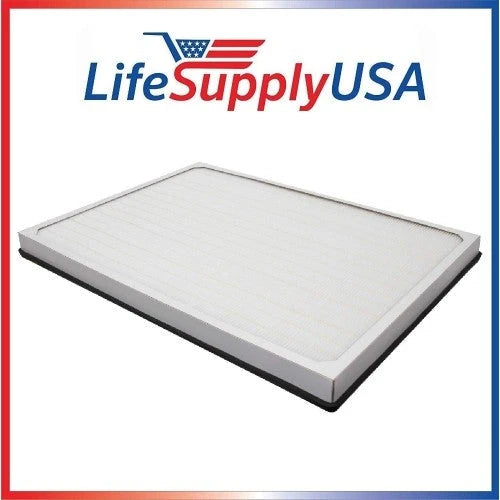 LifeSupplyUSA 8-Filter HAPA Intermarket Replacement Filters (2 games) Compatible with the Air Purifier for the whole house IQAir Perfect 16 ID-2225 3 Tons Model, Part # 202 11 30 02, Size 3