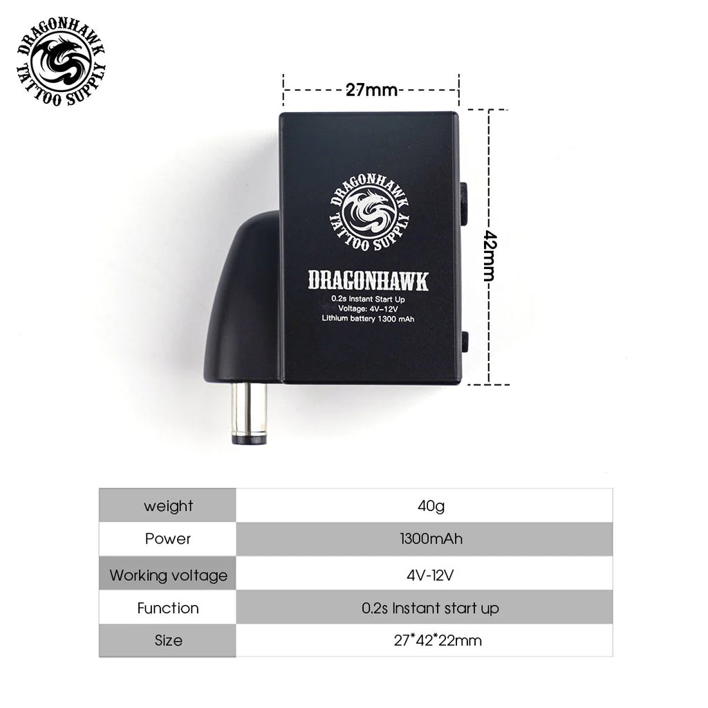 Tattage Machine Kit with Mast Pen WJX Piston and Battery Package