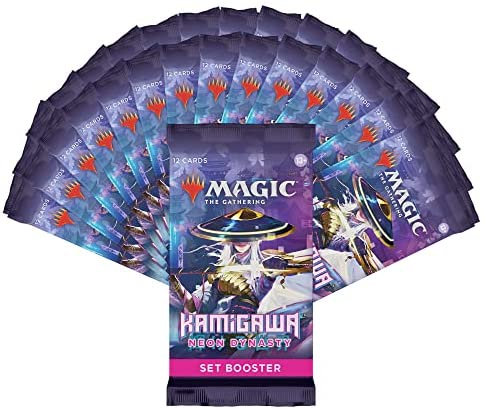 Magic The Gathering Kamigawa: Neon Dynasty - Box of Edition envelopes - 124; 30 envelopes (360 Magic cards)