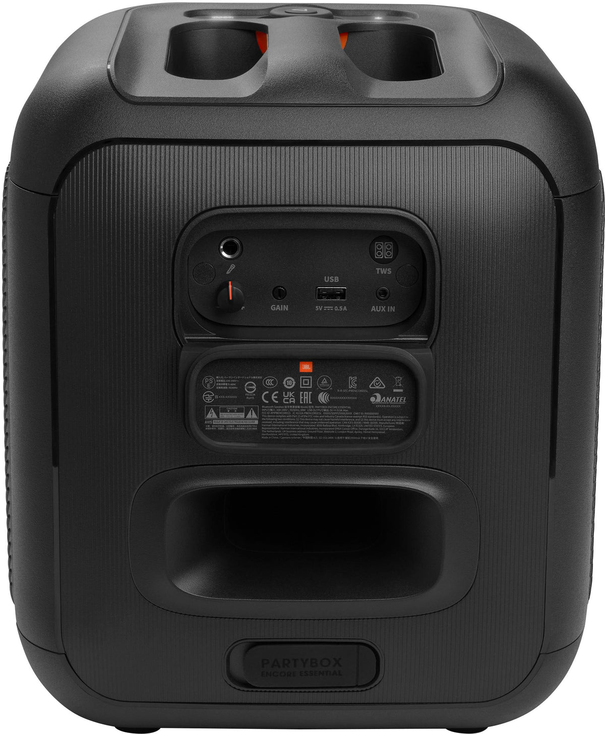 JBL - Wireless portable party speaker Partybox Encore Essential - Black