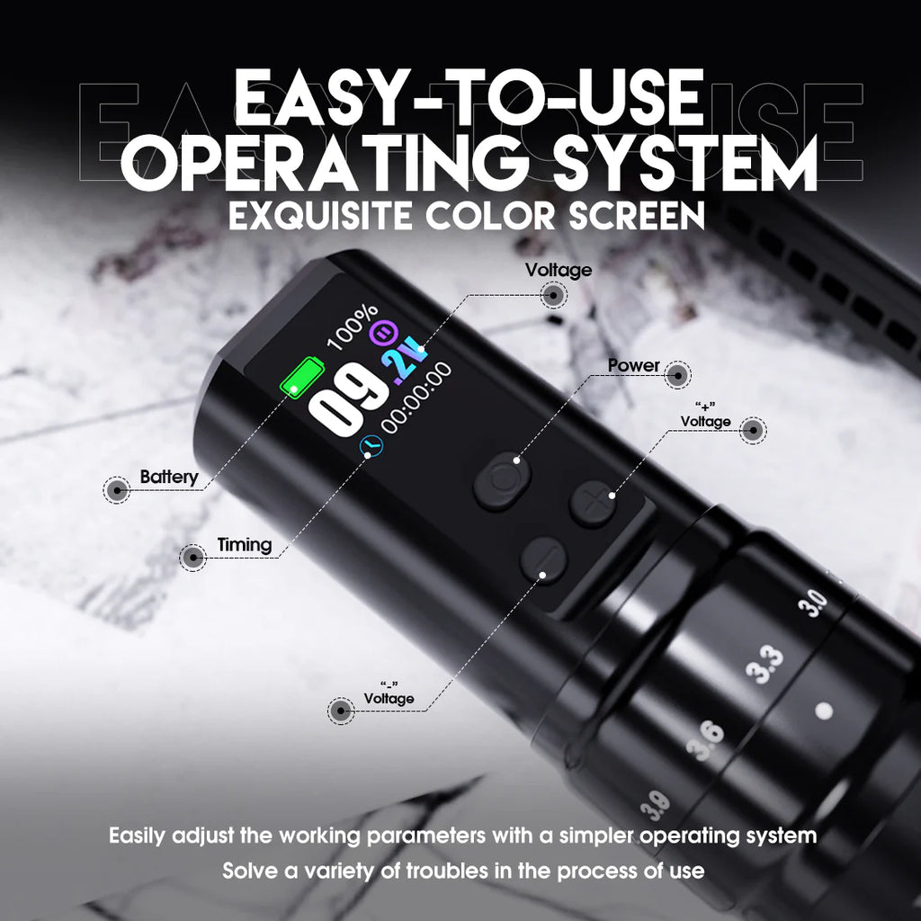 (Battery) Dedicated battery for the Mast Tattoo Fold2 Pro Wireless Tatuar Machine