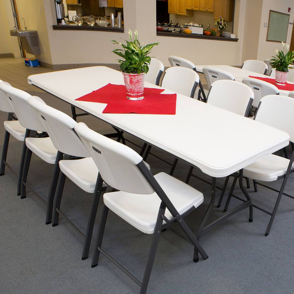 Lifetime 4-Table Appilable 8-foot - White (80344)