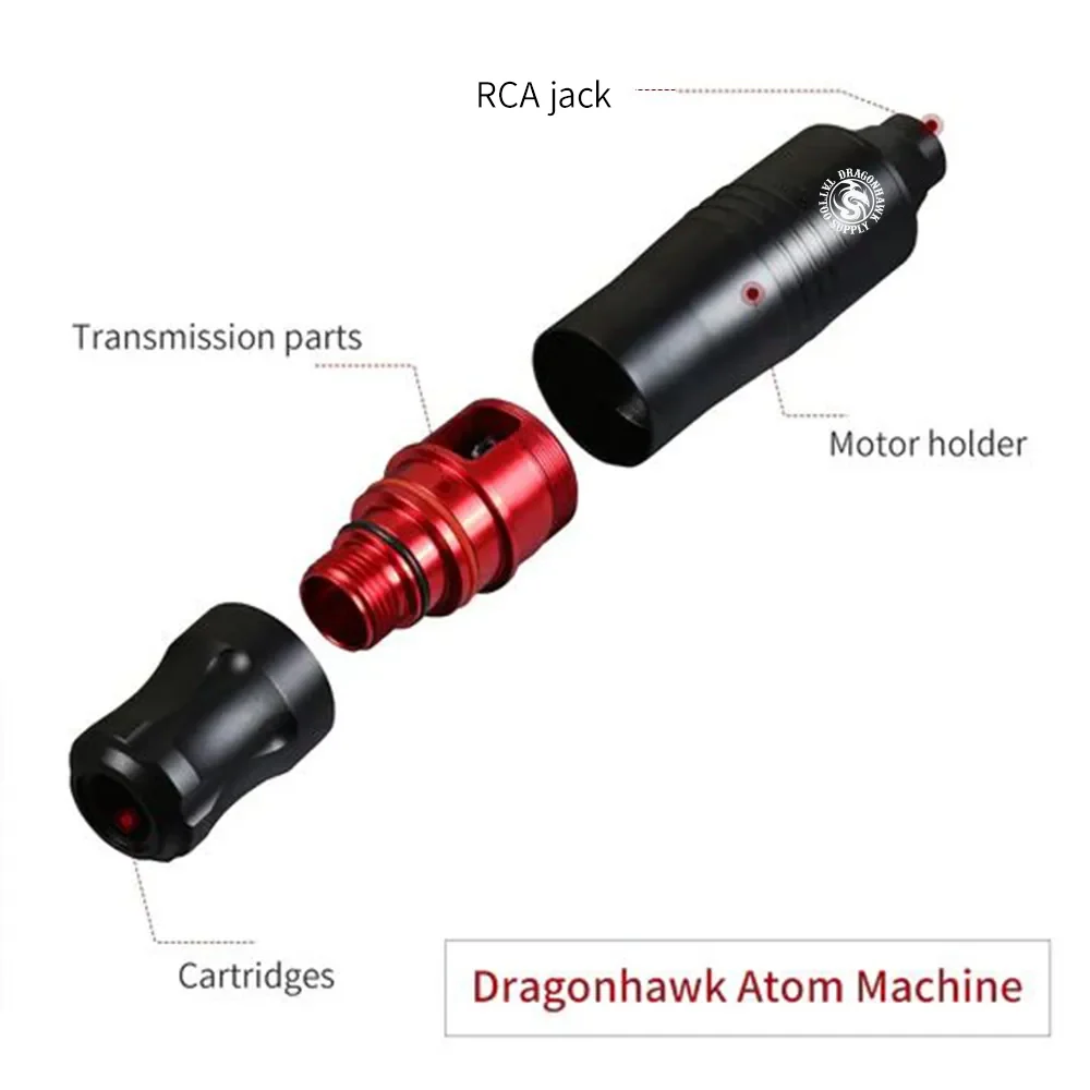 Dragonhawk Rotary Tattage Machine Initial Package