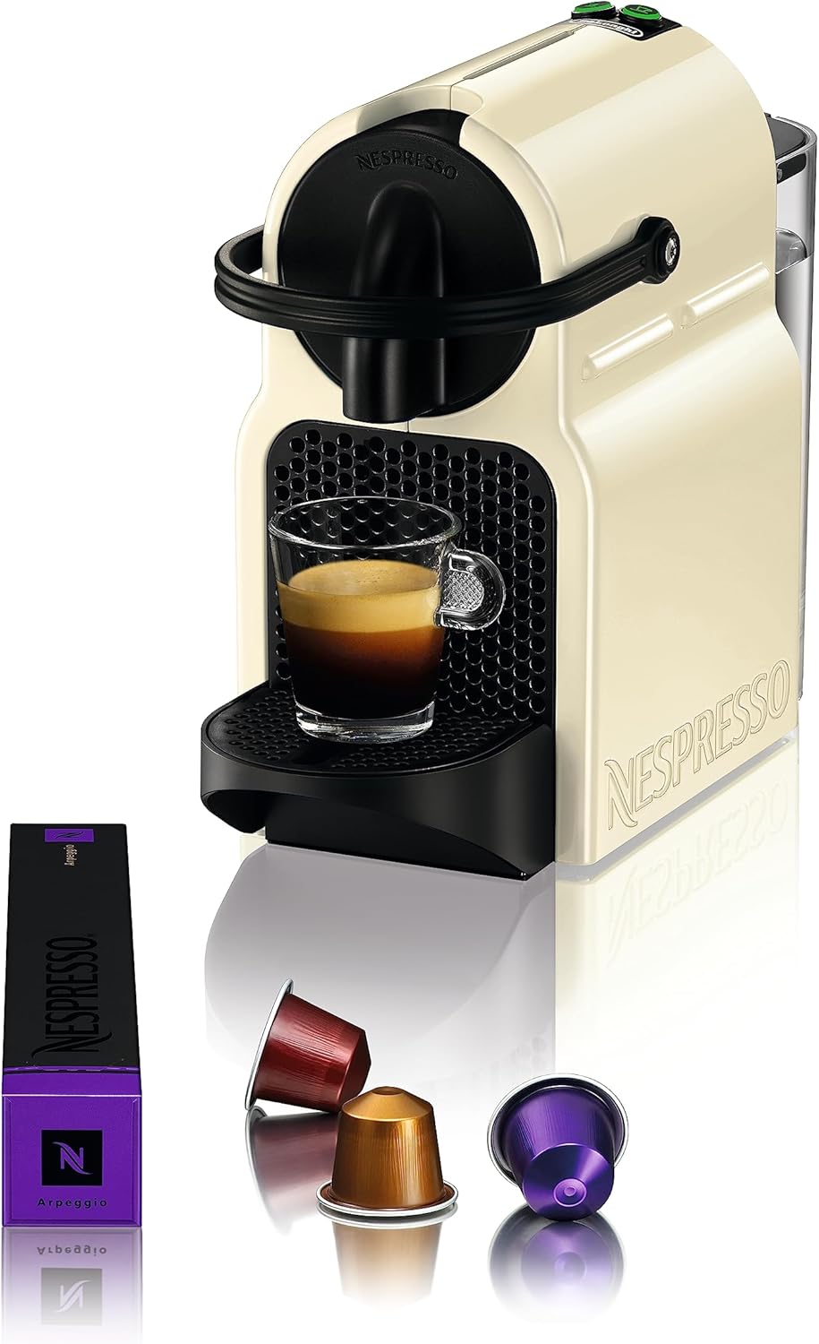 Nespresso de 'Longhi Inissia EN80.B for Nespresso capsules, 19 bar, automatic off, black