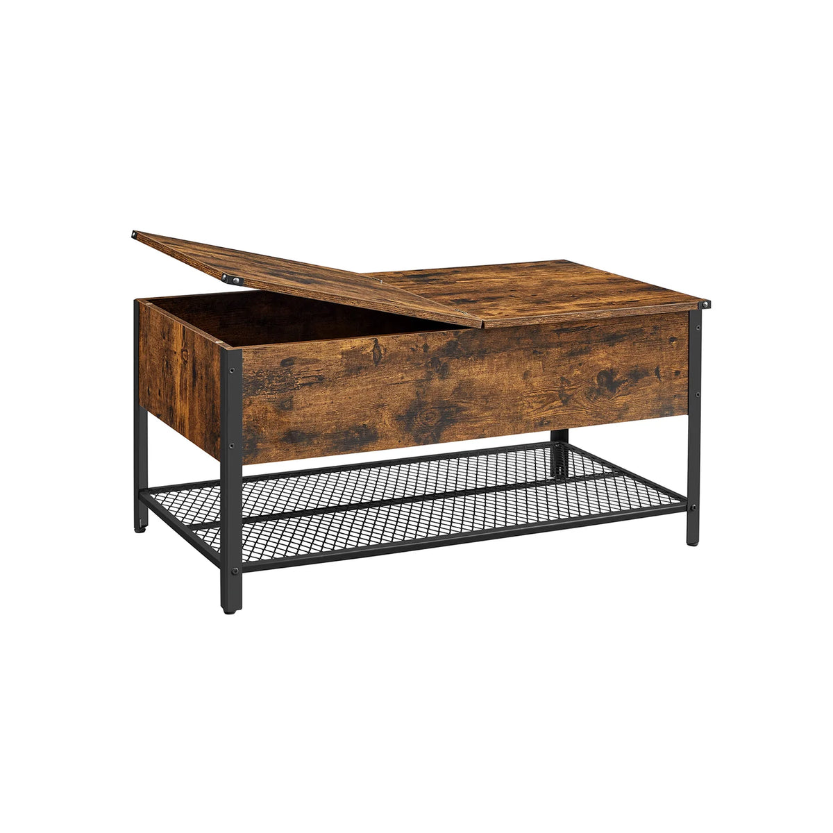 Central table with industrial cover