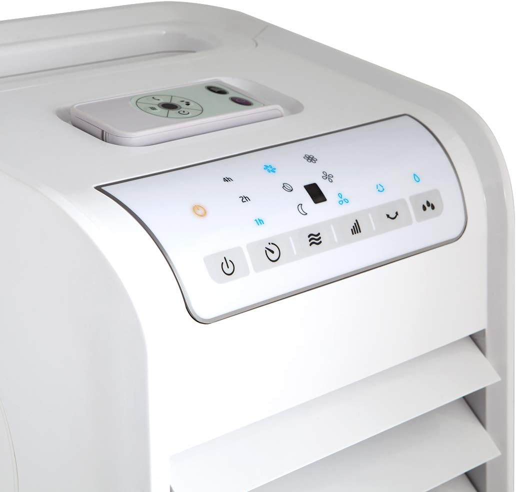 Air 46 Evaporative Orbegozo 3 in 1 Air Conditioning, 3 Velocities, Timer, Cold accumulators, 6 L tank, Remoto control, Silent, 55 W, Plastic / Metal