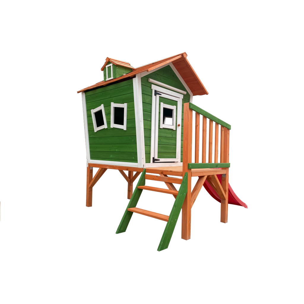 Child Timber Casita Diversity Verde - Child Timber Casita Ideal for Outdoor or Interior with Fsc ® Certificate