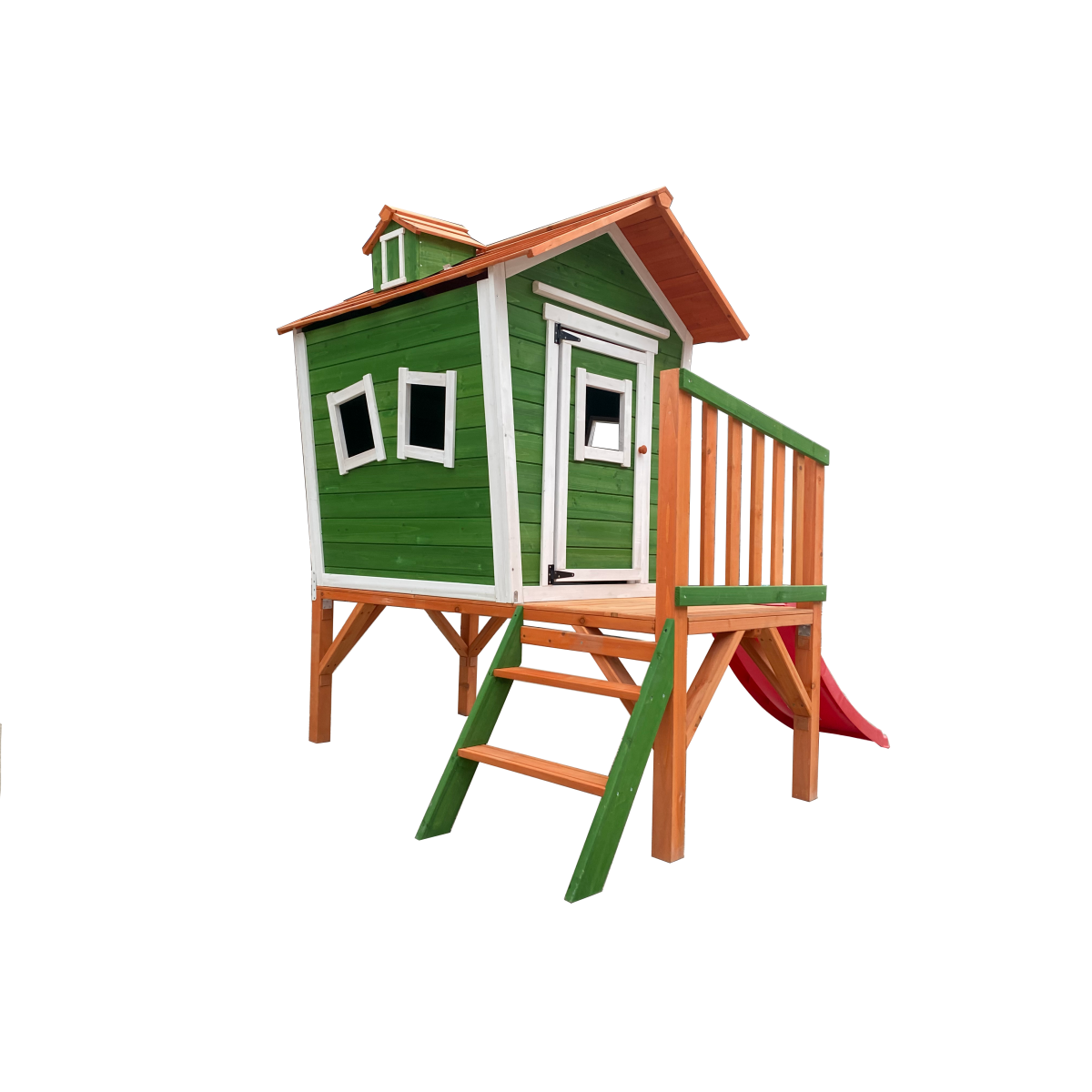 Child Timber Casita Diversity Verde - Child Timber Casita Ideal for Outdoor or Interior with Fsc ® Certificate