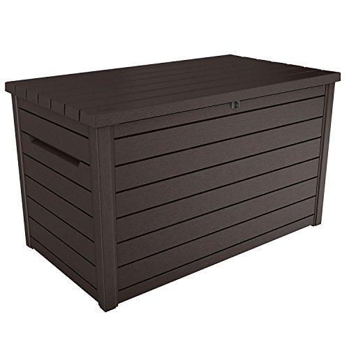 Keter XXL Outer Plastic Storage Box 230 gallons for Patio, Garden or Outdoor Furniture - 870 Litres