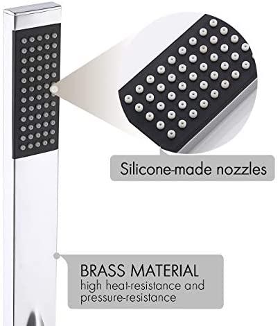 KES Shower System with 12-inch Rainhead Shower