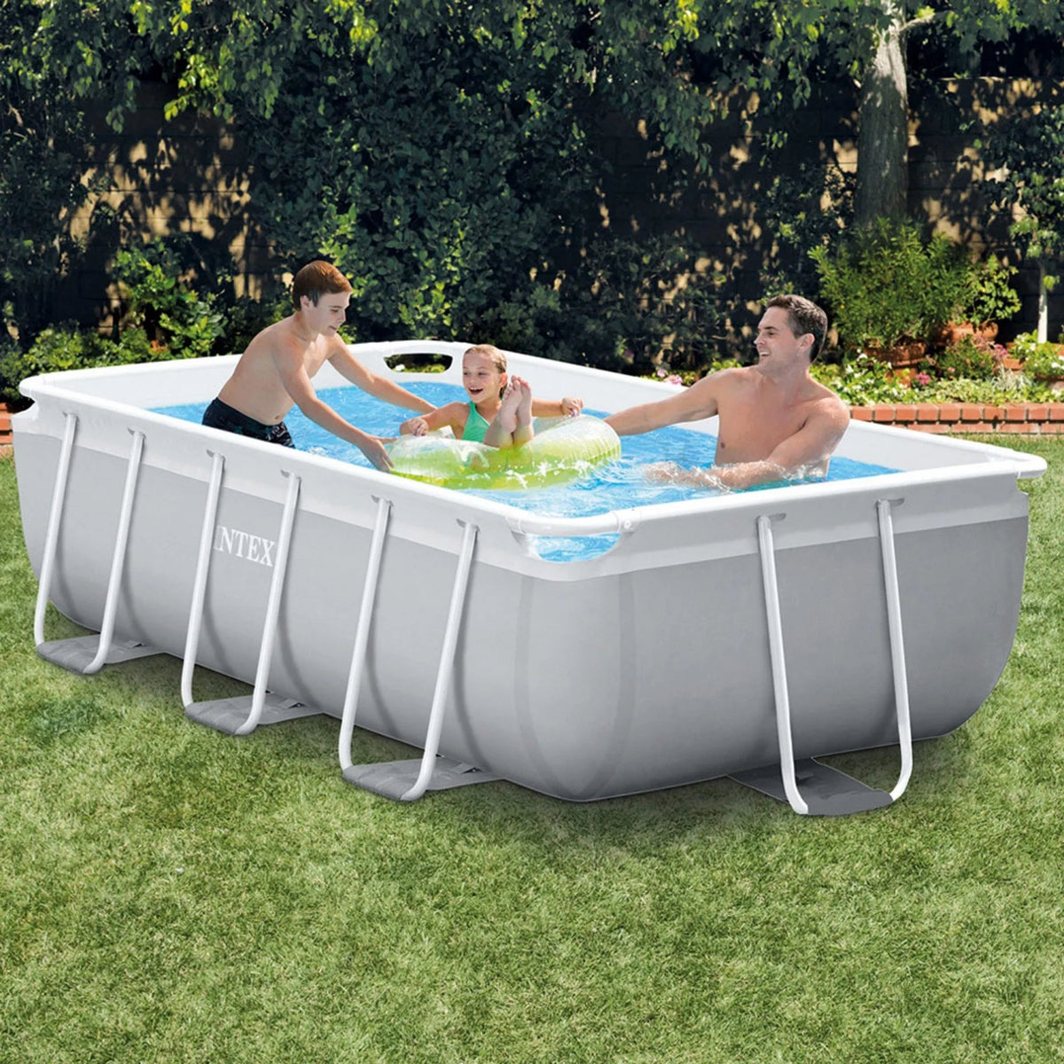 Rectangular pool 300x175x80 cm Prism Frame