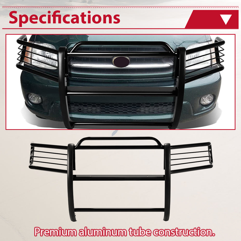 Rejilla Protector and Front Kojem Black Steel Pumps for Toyota Tundra 2000- 06 and Sequoia 2001- 04