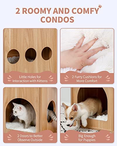Cats Tree Made4Pets, Modern Cats Tower with Sisal Stretch Posters