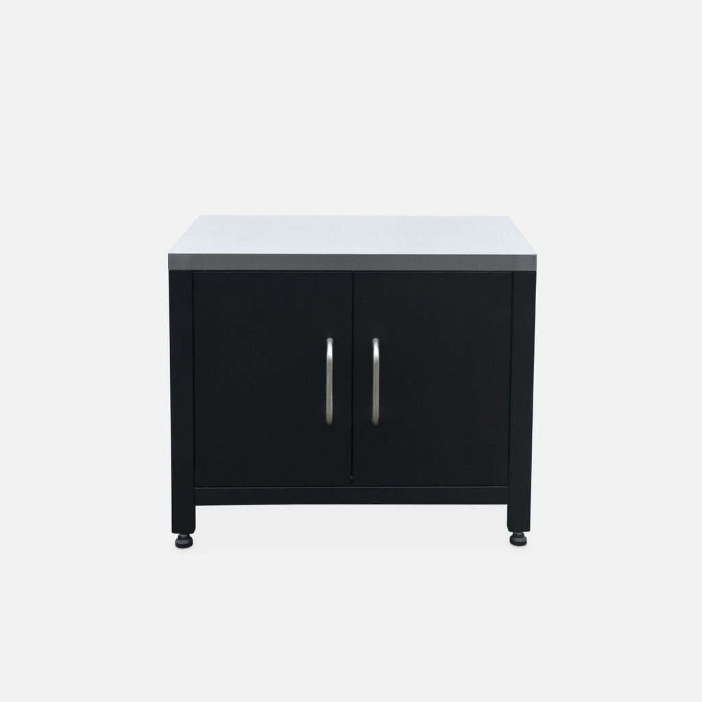 Outdoor Kitchen of Steel, 80cm, Black